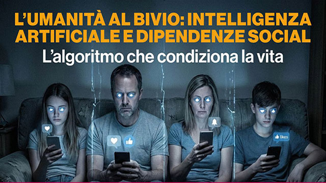 UMANITÀ AL BIVIO, INTELLIGENZA ARTIFICIALE E DIPENDENZE SOCIAL: CONVEGNO A SAN DONÀ DI PIAVE