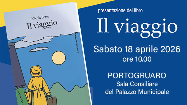 “IL VIAGGIO” DEL DR. NICOLA FORTE FA TAPPA A PORTOGRUARO DOPO IL DEBUTTO A CONCORDIA SAGITTARIA