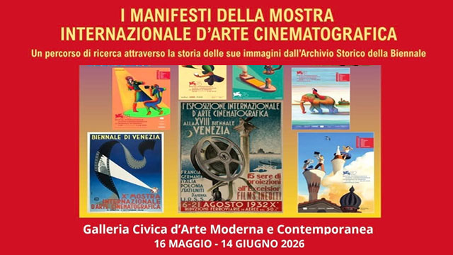 SAN DONÀ DI PIAVE OSPITA LA MOSTRA SUI MANIFESTI STORICI DELLA MOSTRA DEL CINEMA DI VENEZIA