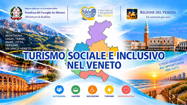 TURISMO SOCIALE INCLUSIVO NEL VENETO, A JESOLO L’EVENTO CONCLUSIVO DEL PROGETTO REGIONALE